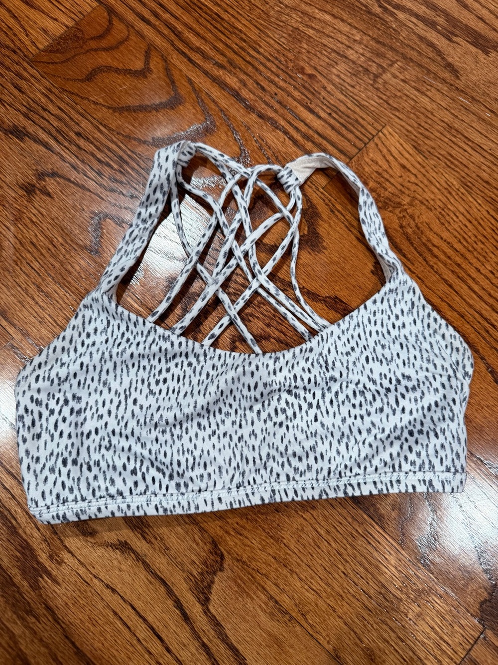 lululemon athletica White and Black print